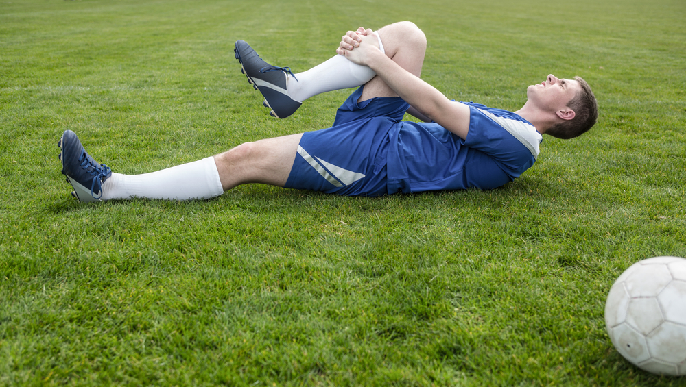 teenage soccer player injury